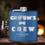 Groomsman Flasks Crew In Shades Flask by Groovy Groomsmen Gifts