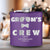 Groomsman Flasks Crew In Shades Flask by Groovy Groomsmen Gifts