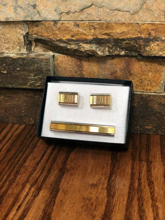 Cuff Links Gold Links by Groovy Groomsmen Gifts