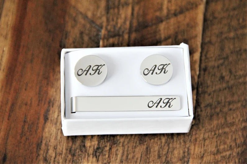 Cuff Links Groomsmen Cufflinks Set by Groovy Groomsmen Gifts