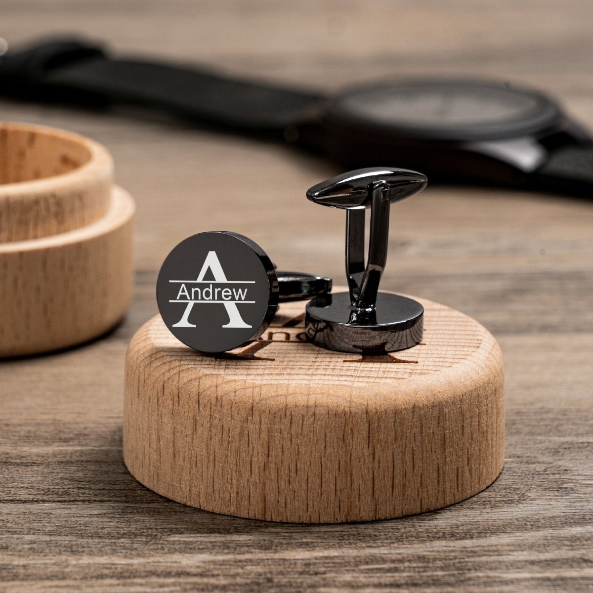 cufflinks Engraved Cufflinks Set by Groovy Groomsmen Gifts