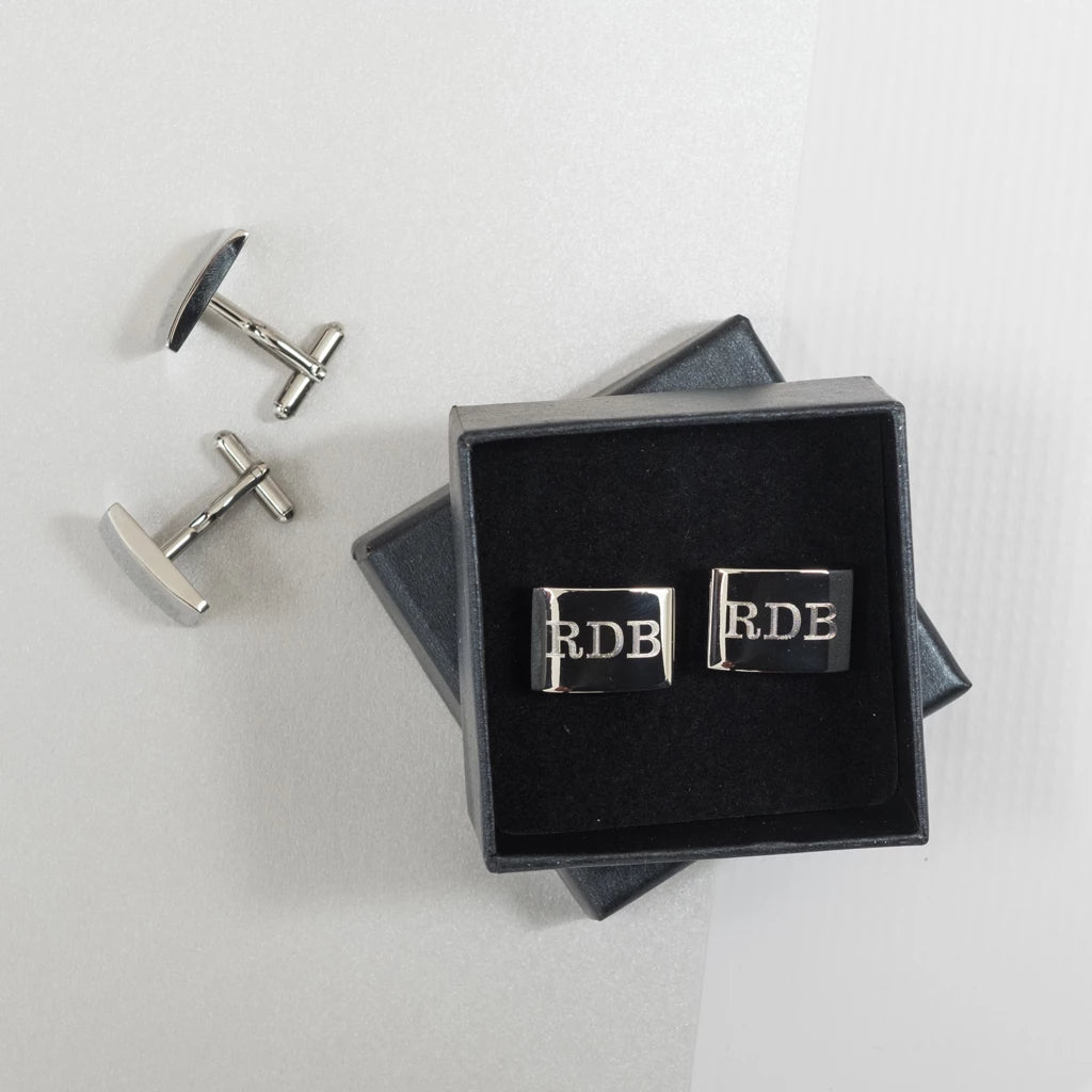 cufflinks Links of Steel by Groovy Groomsmen Gifts