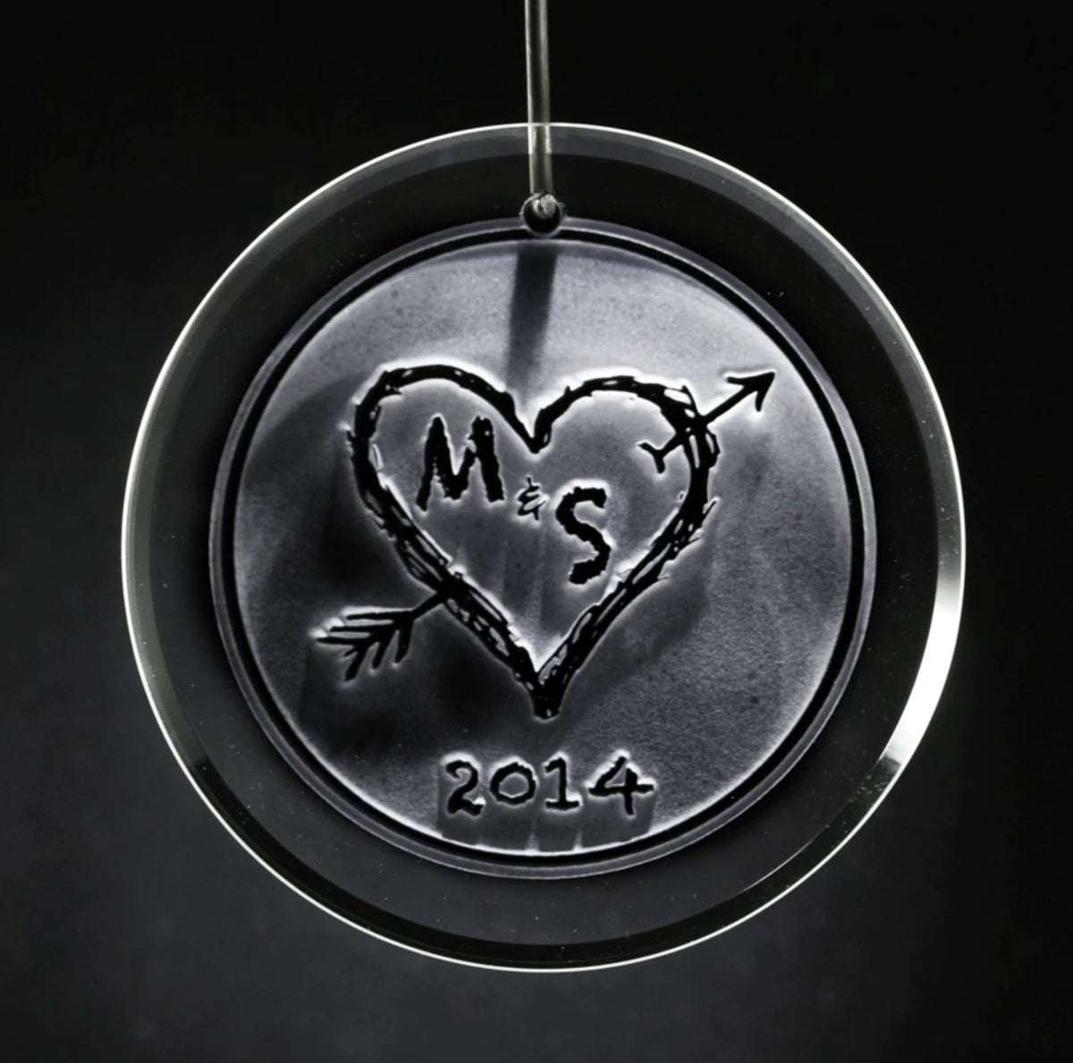 Cupid Custom Ornament - Groovy Groomsmen Gifts