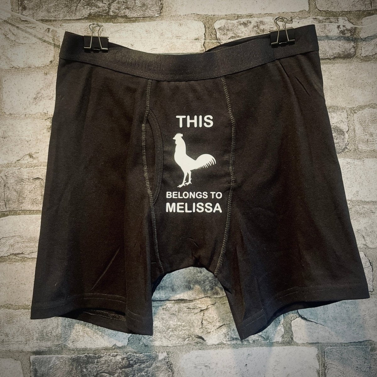 Custom Boxers With A Twist by Groovy Groomsmen Gifts