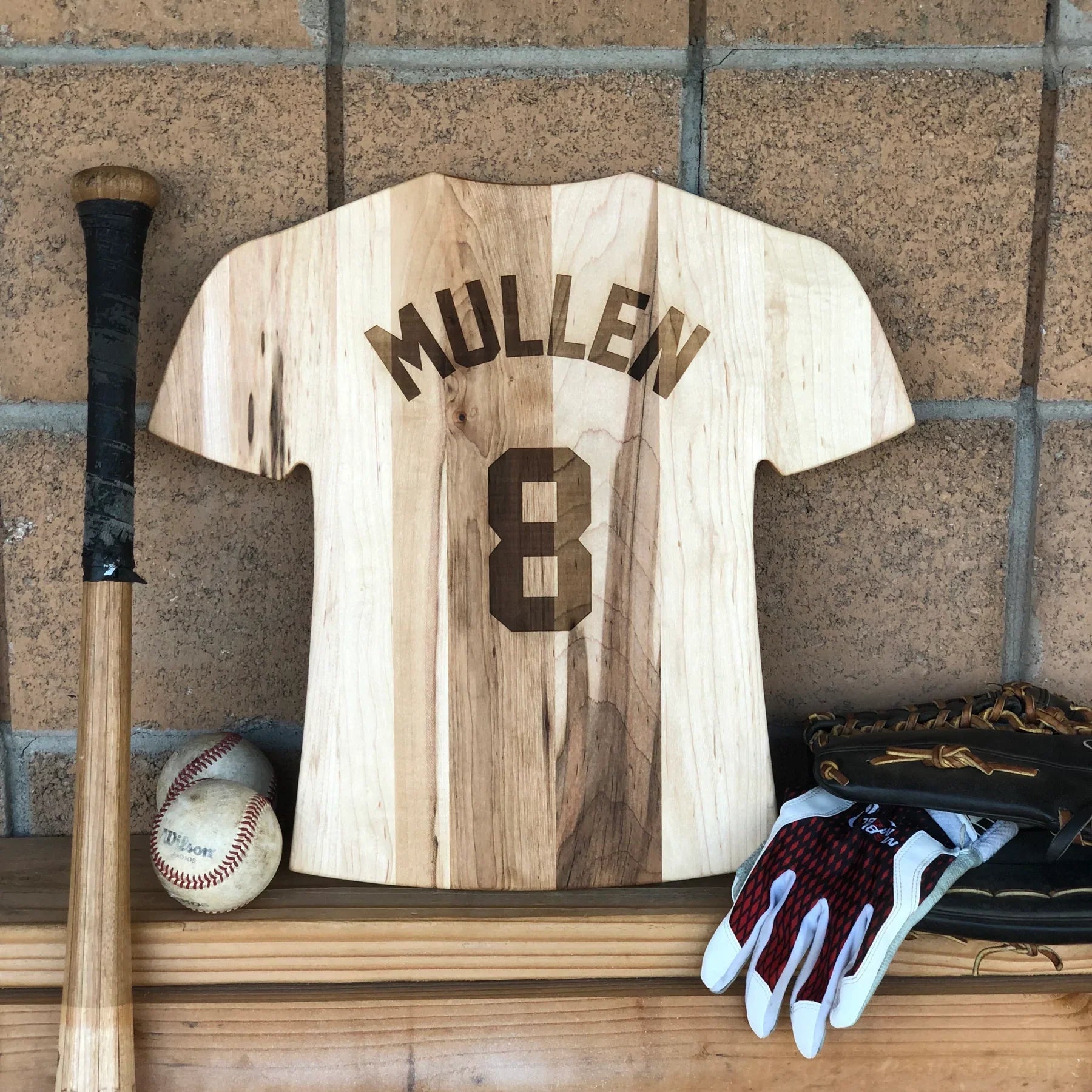 Cutting Board Custom Jersey Cutting Board by Groovy Groomsmen Gifts