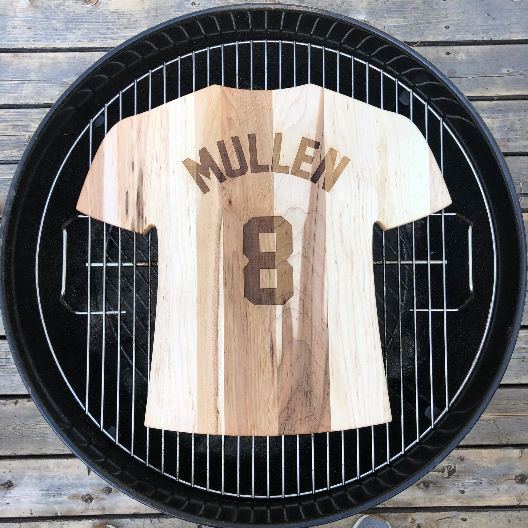 Cutting Board Custom Jersey Cutting Board by Groovy Groomsmen Gifts