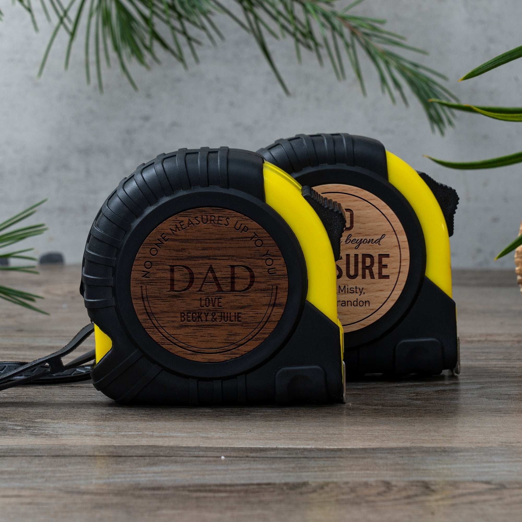 Tools Dads Tape Measure by Groovy Groomsmen Gifts