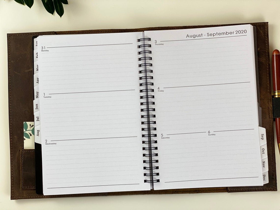 Professional Daily Planner by Groovy Groomsmen Gifts