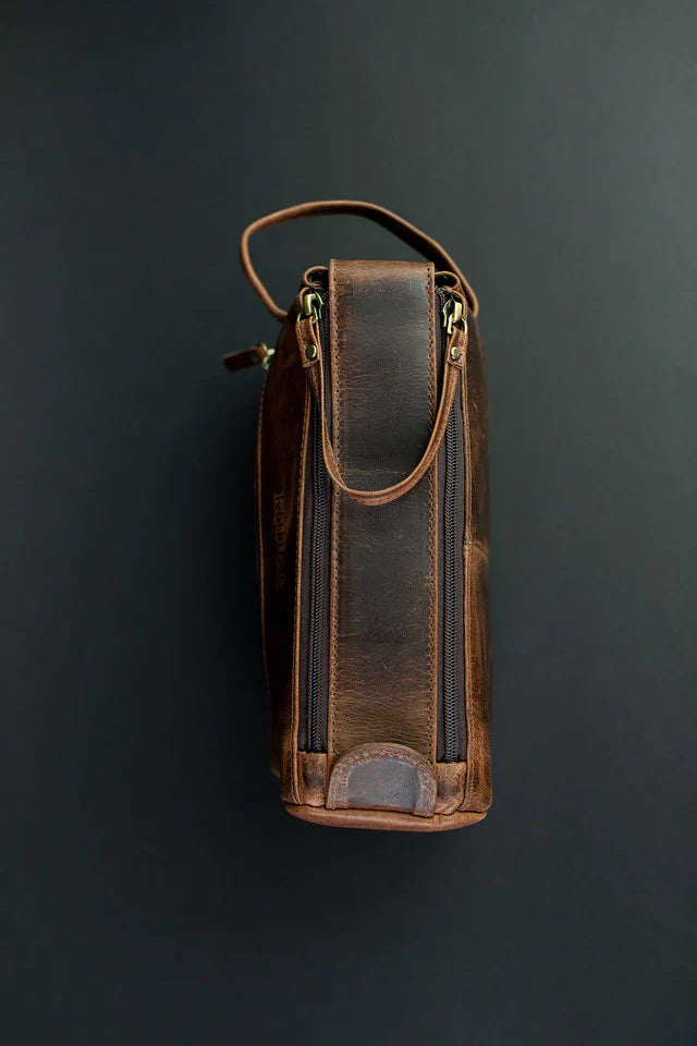 Top Grain Toiletry Bag