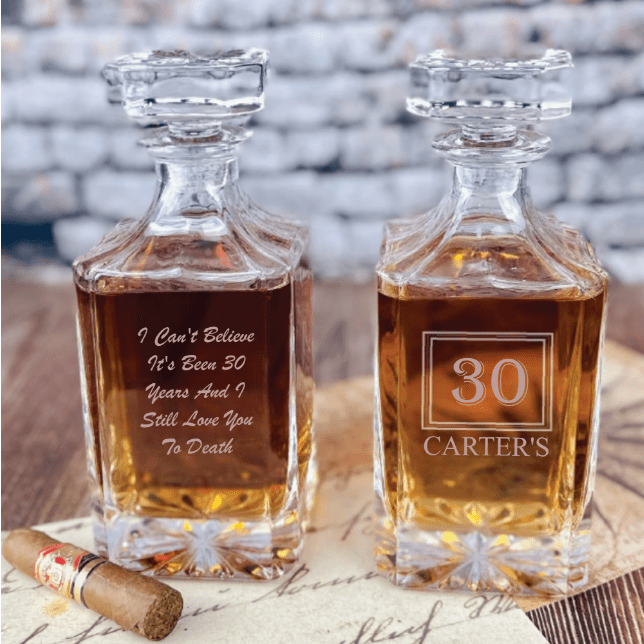 Decanter Sentimental Spirits by Groovy Groomsmen Gifts