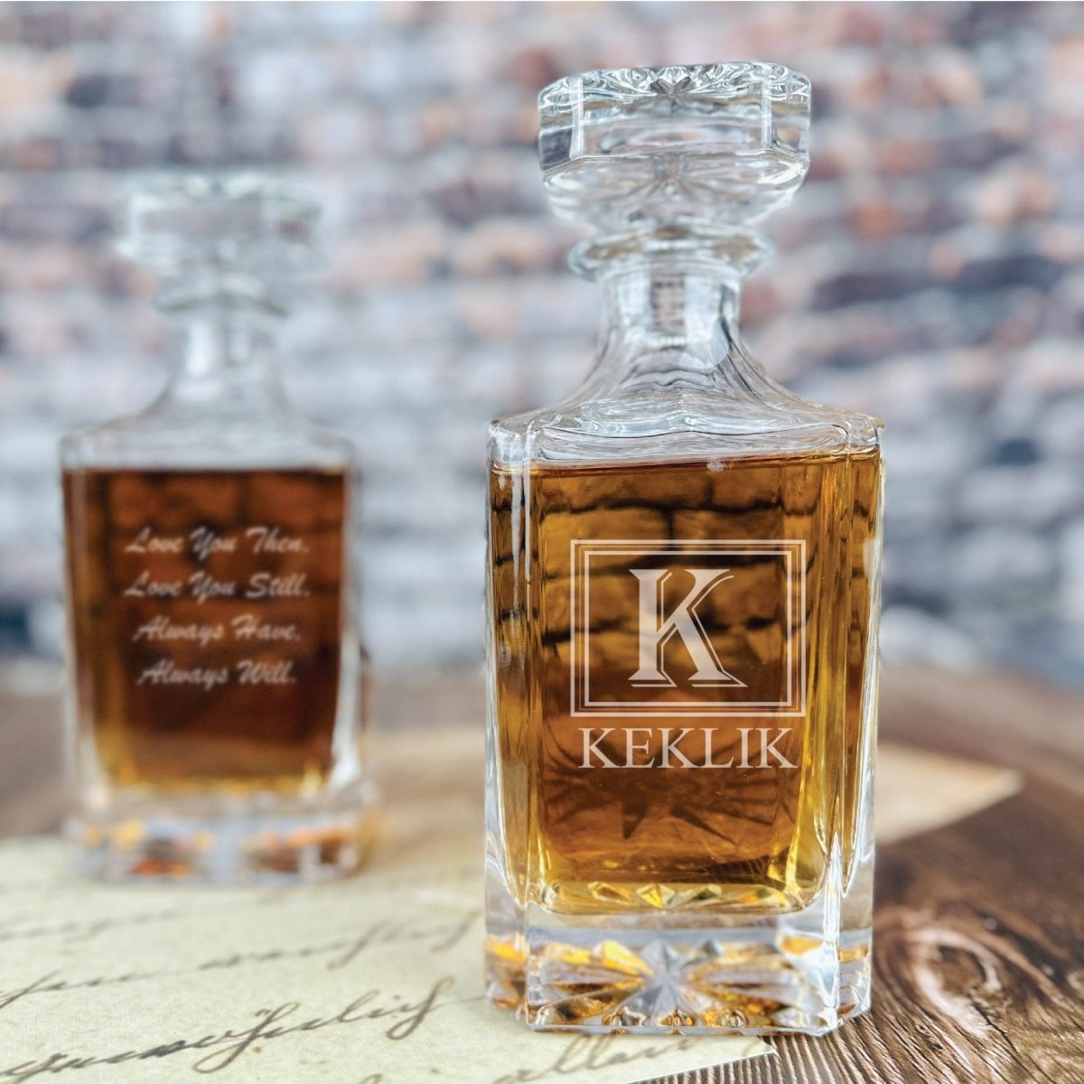 Decanter Sentimental Spirits by Groovy Groomsmen Gifts