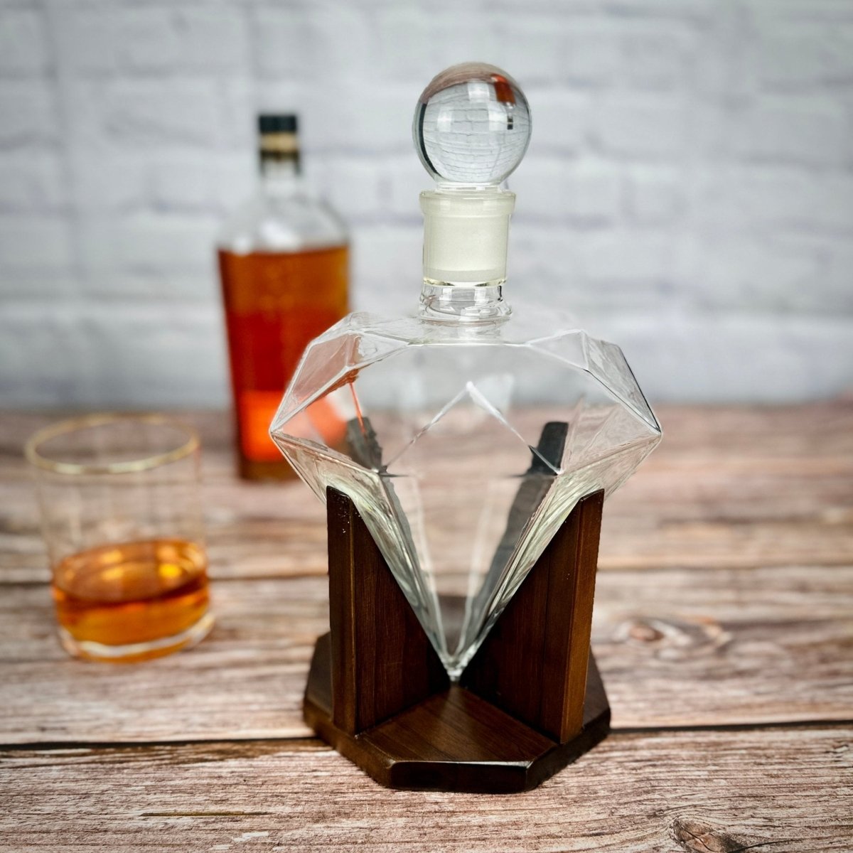 Decanters Diamond Decanter by Groovy Groomsmen Gifts