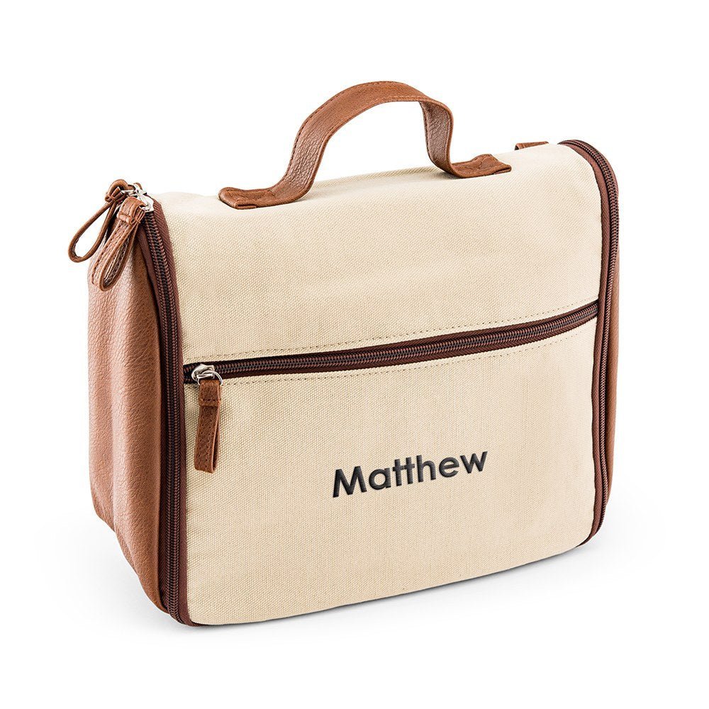 Dopp Kit Personalized Ultimate Hanging Toiletry Bag by Groovy Groomsmen Gifts