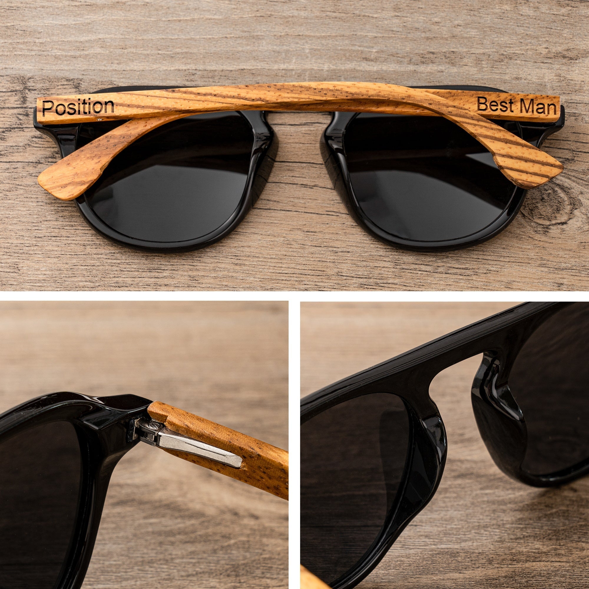 Sunglasses Driftwood Defenders by Groovy Groomsmen Gifts