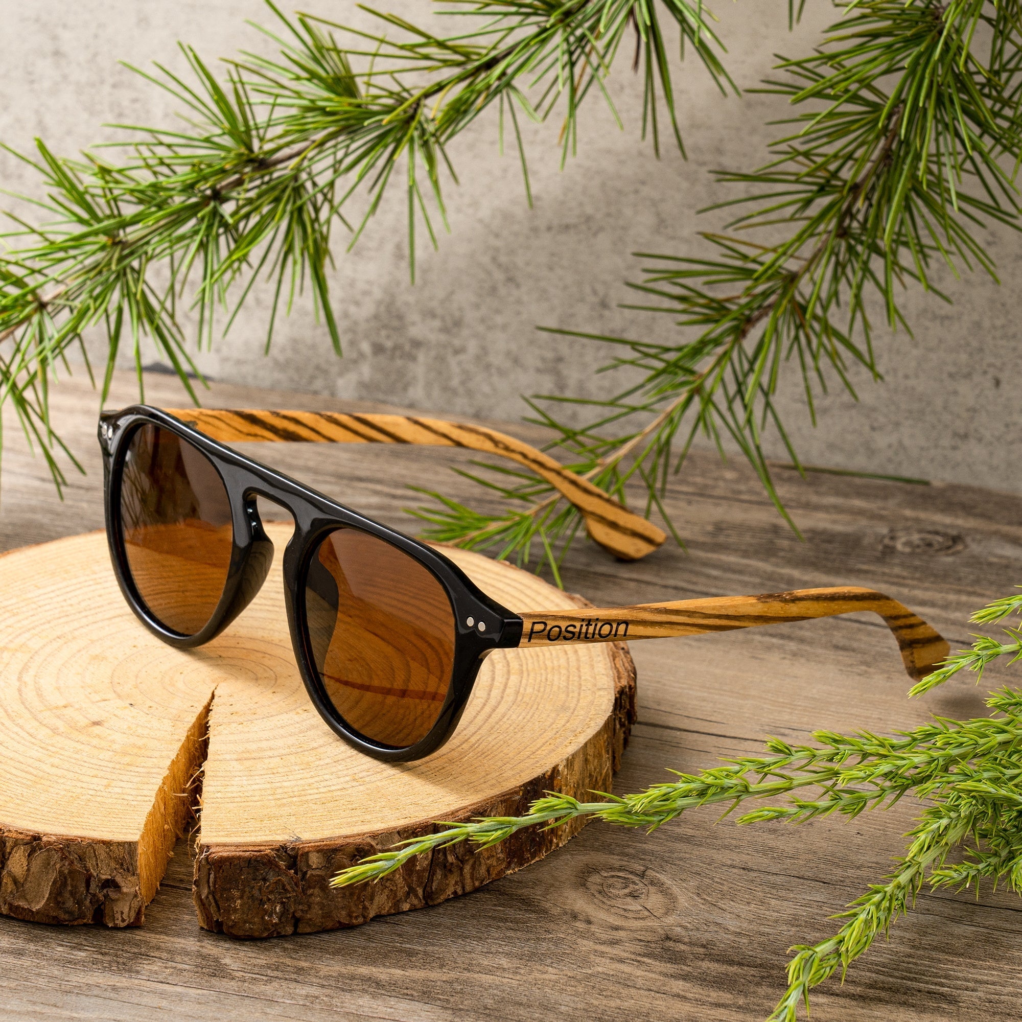 Sunglasses Driftwood Defenders by Groovy Groomsmen Gifts