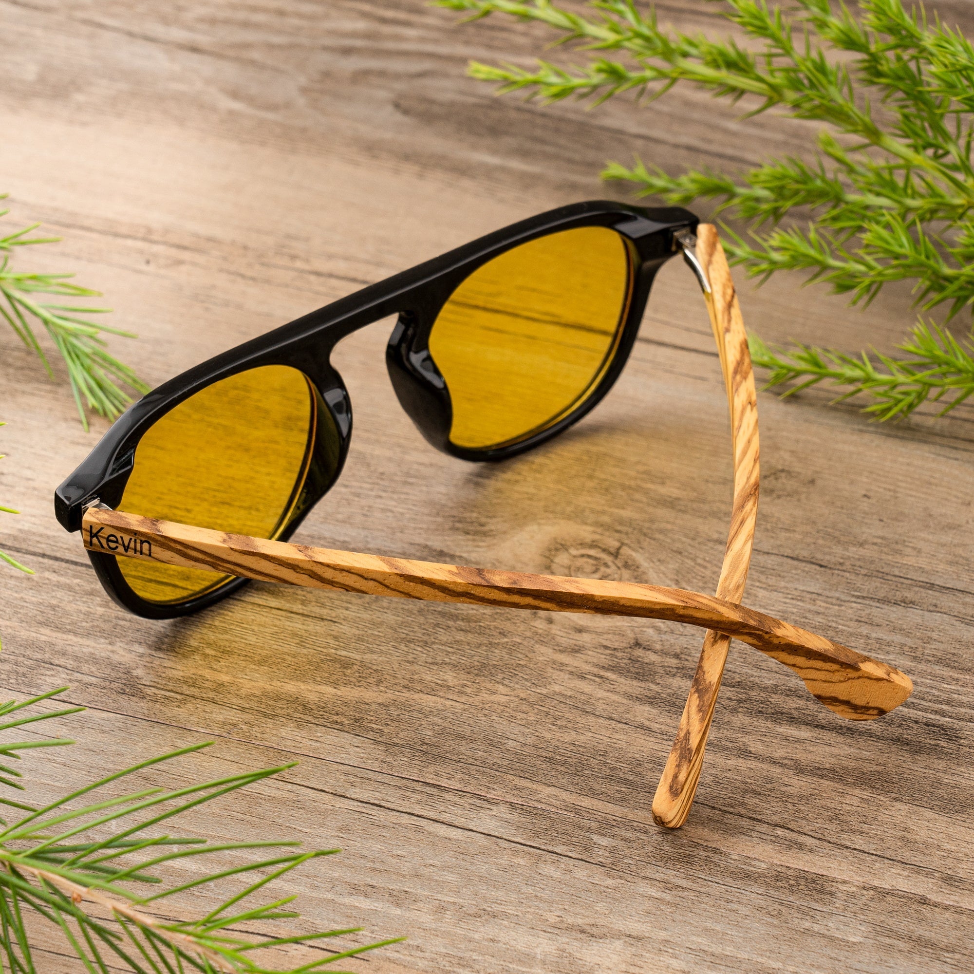 Sunglasses Driftwood Defenders by Groovy Groomsmen Gifts