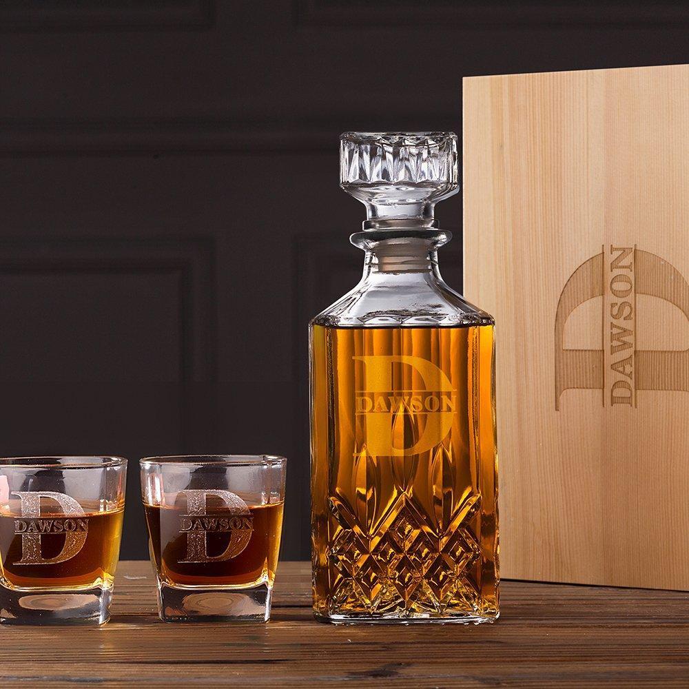 Drinkware Big Man's Decanter Set by Groovy Groomsmen Gifts