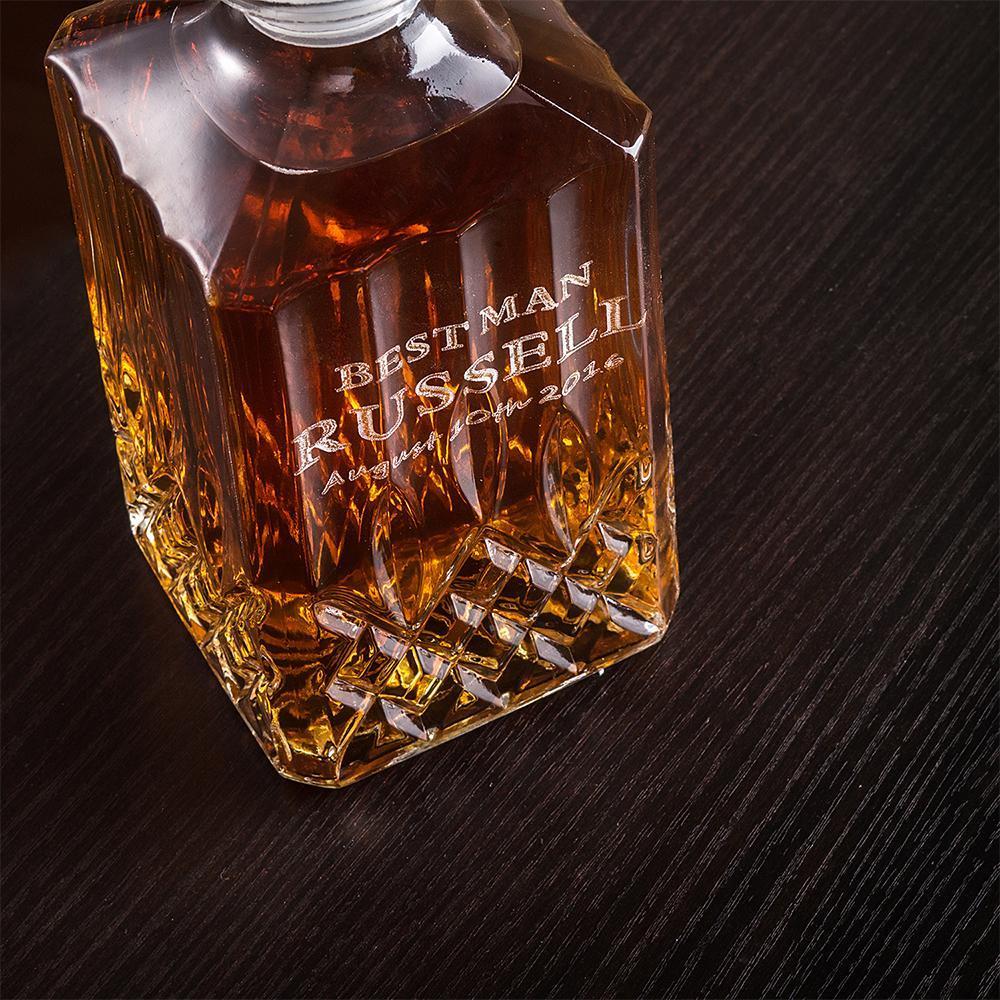 Drinkware Big Man's Decanter Set by Groovy Groomsmen Gifts