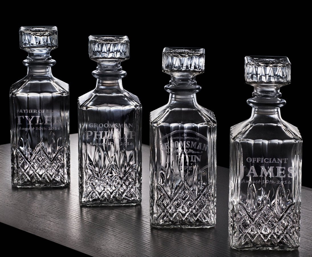 Drinkware Big Man's Decanter Set by Groovy Groomsmen Gifts