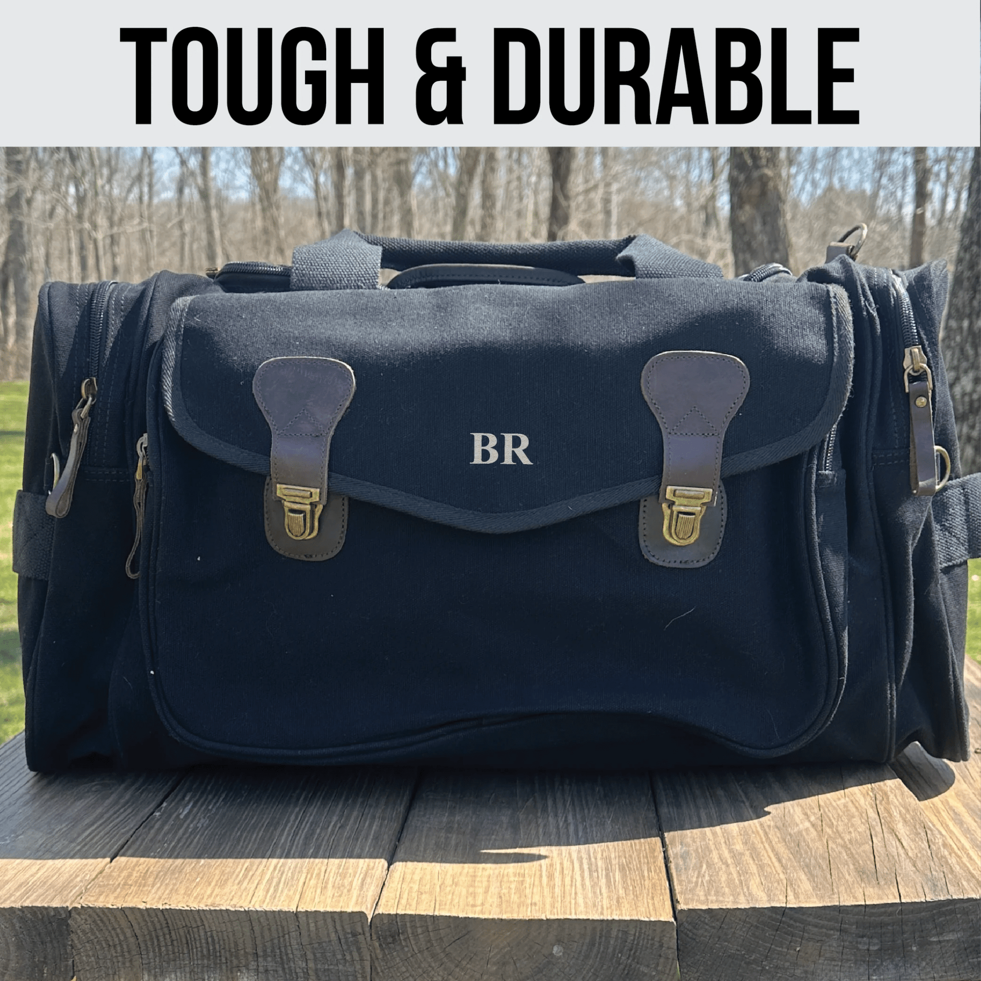 Duffle Bag Custom Travel Duffle Bag by Groovy Groomsmen Gifts