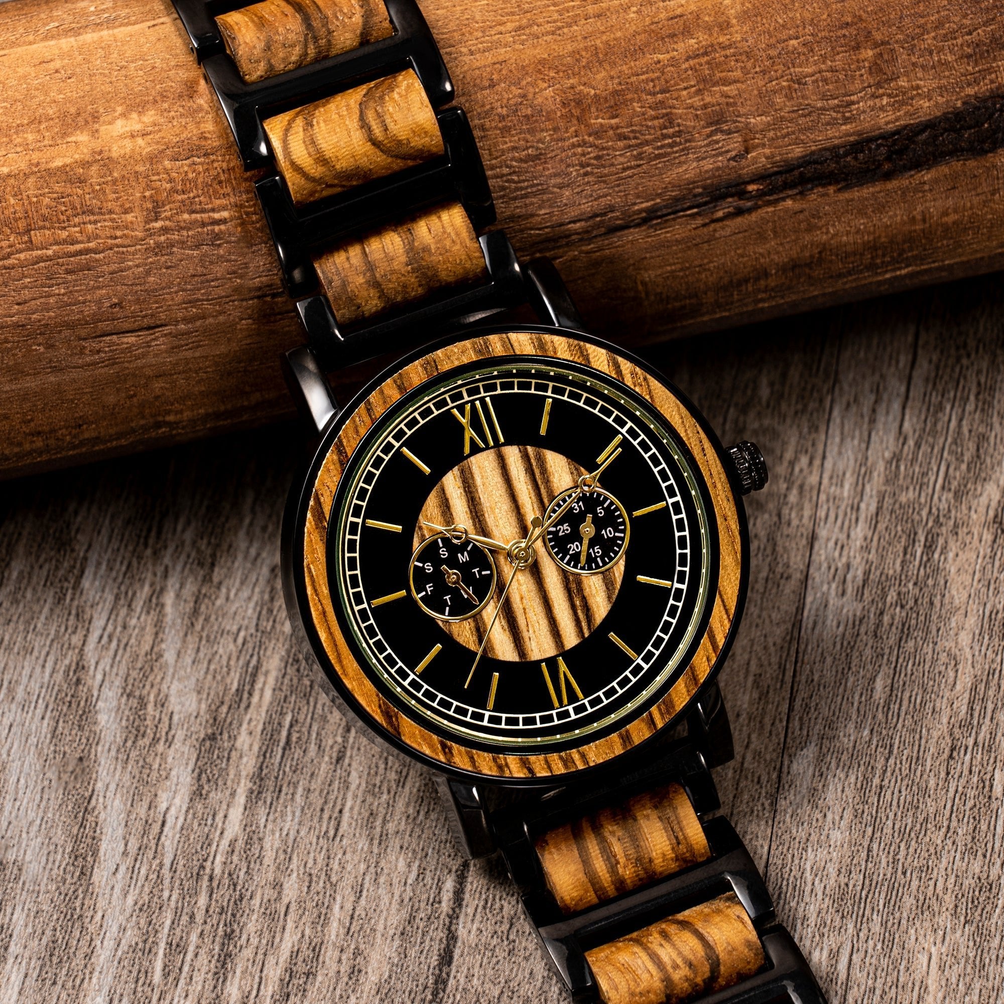 Elegant Engraved Watch - Groovy Groomsmen Gifts