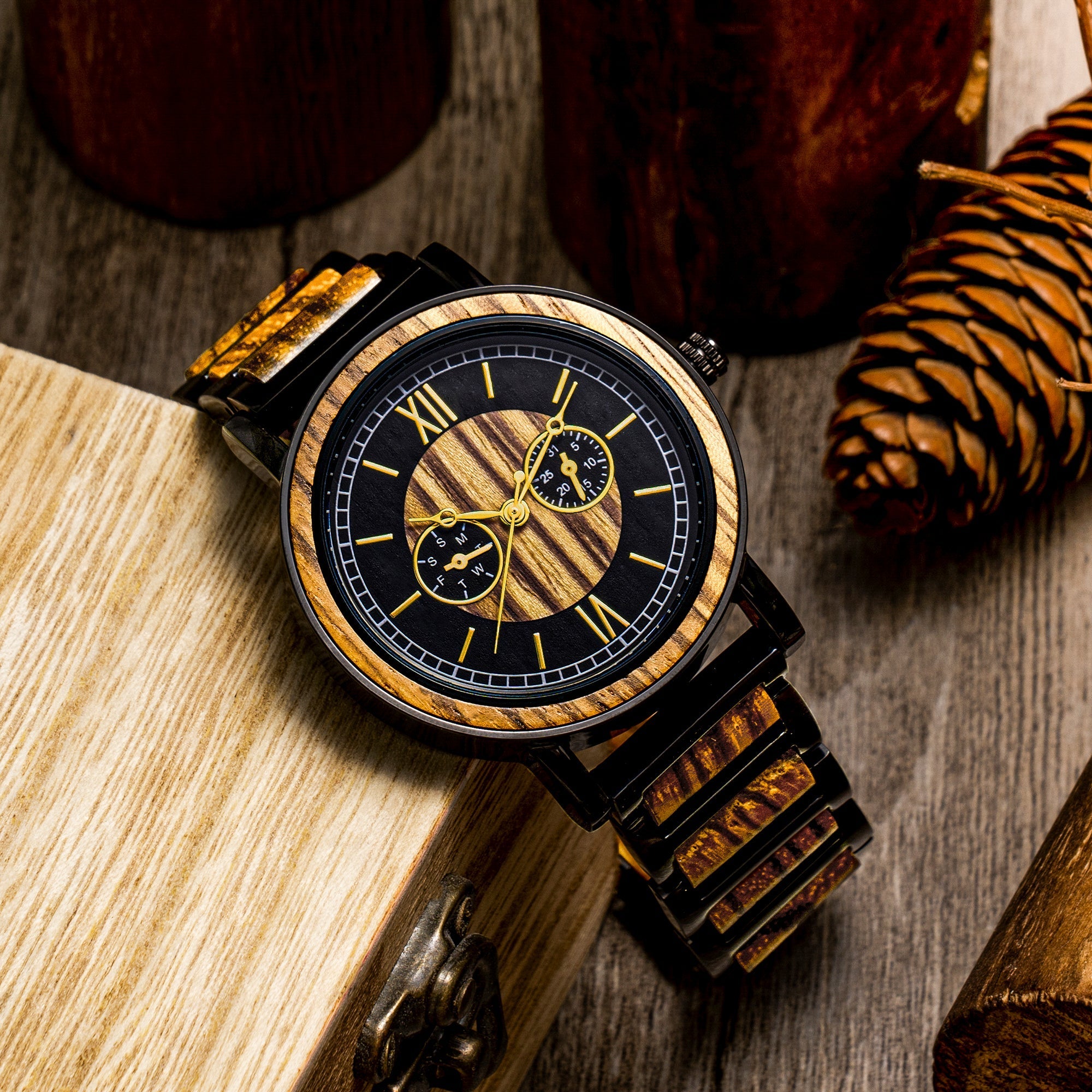 Elegant Engraved Watch - Groovy Groomsmen Gifts