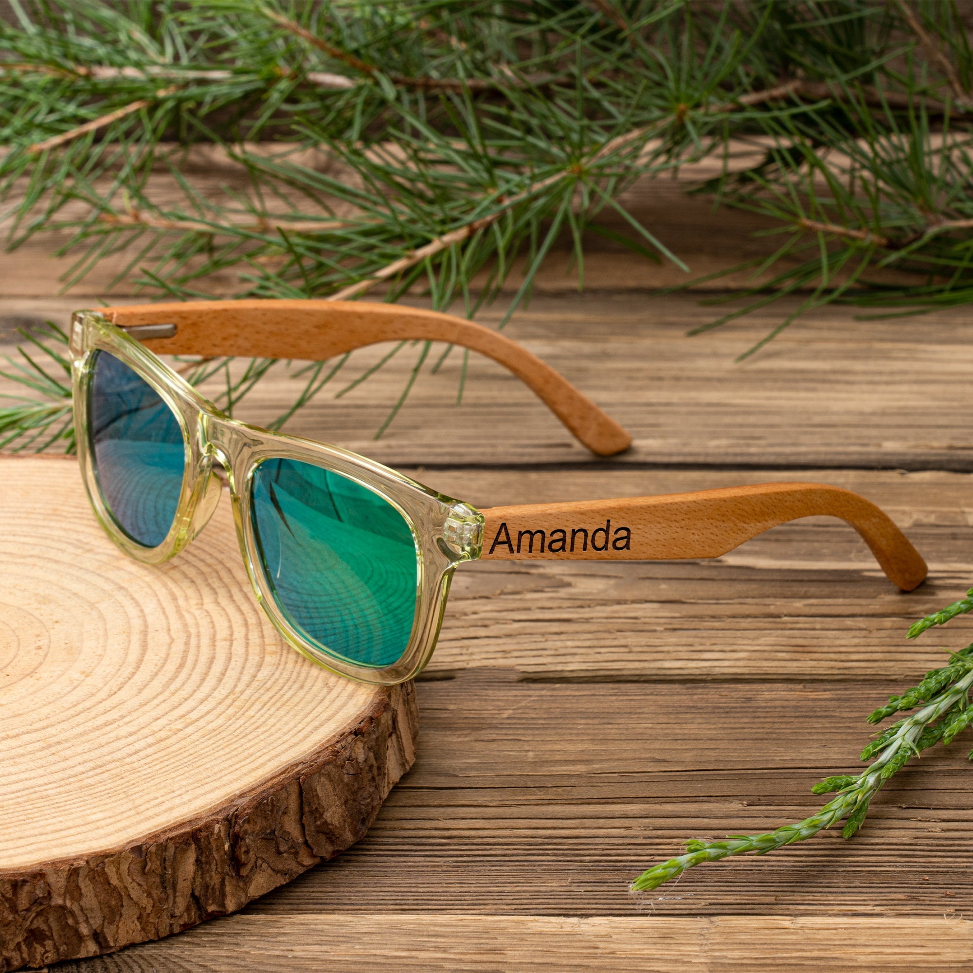 Engraved Ring Bearer Sunglasses - Groovy Groomsmen Gifts