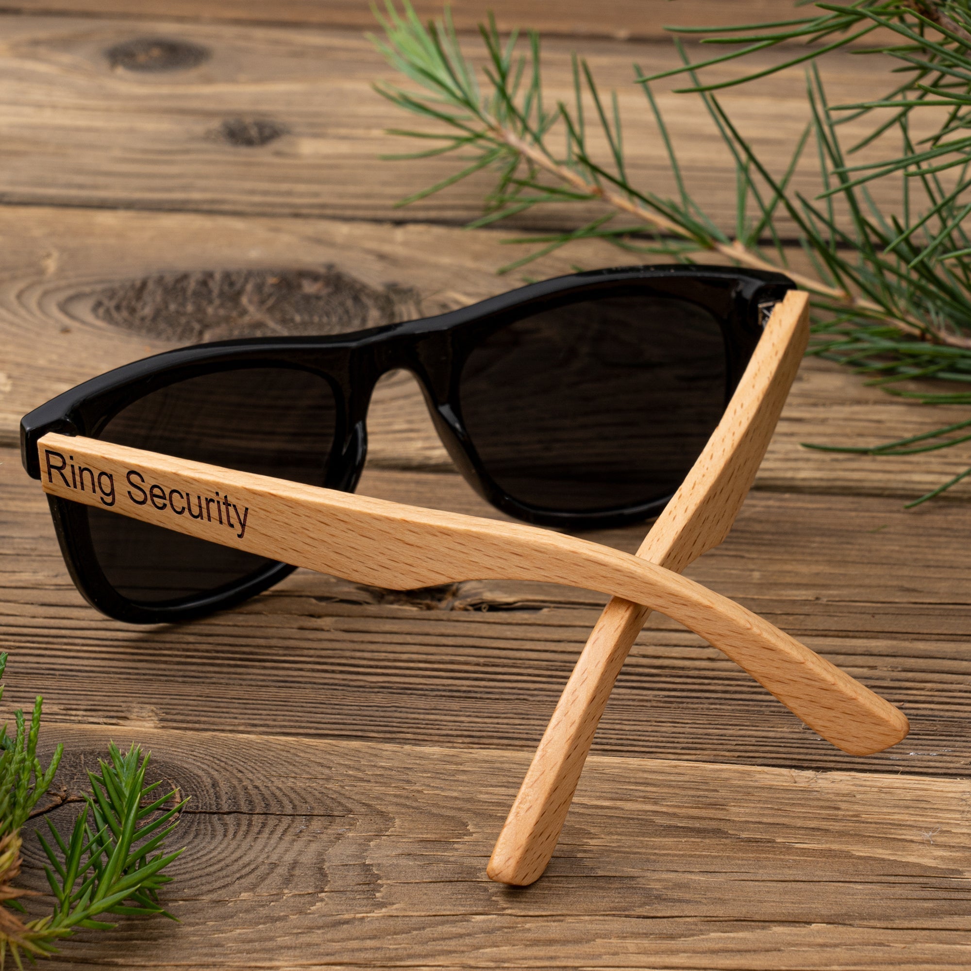 Engraved Ring Bearer Sunglasses - Groovy Groomsmen Gifts