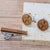 cufflinks Engraved Timber Ties Cufflinks & Tie Bar Set by Groovy Groomsmen Gifts