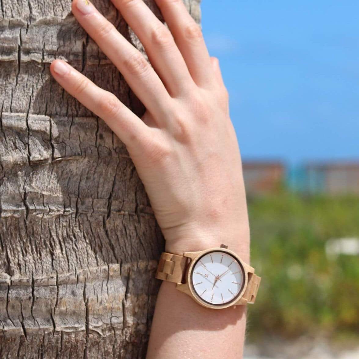 Wooden Watch Everyday | Maple Wood Watch by Groovy Groomsmen Gifts