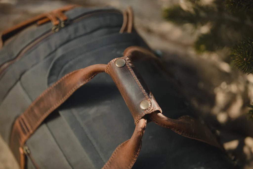 Duffle Bag Excursion Canvas Duffle by Groovy Groomsmen Gifts