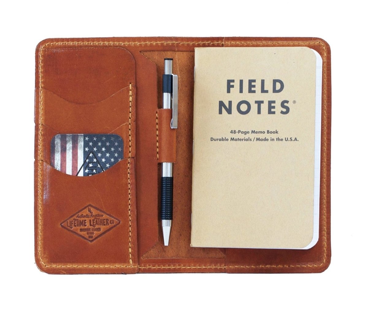 Field Notes Wallet by Groovy Groomsmen Gifts