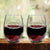 First Kiss Wine Glass Set - Groovy Groomsmen Gifts