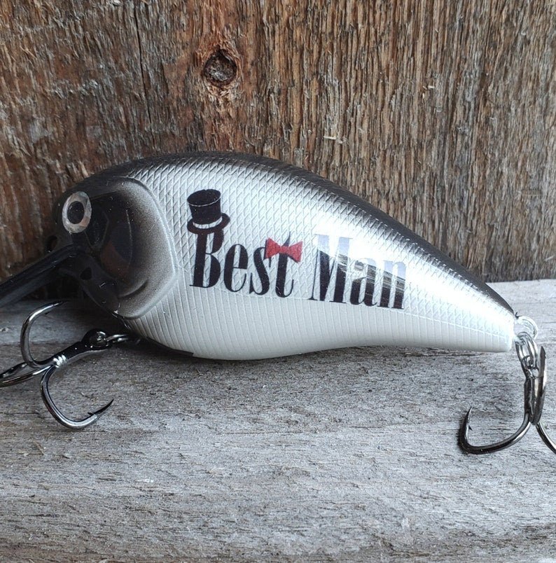 Fishing Baits & Lures Gone Fishing by Groovy Groomsmen Gifts