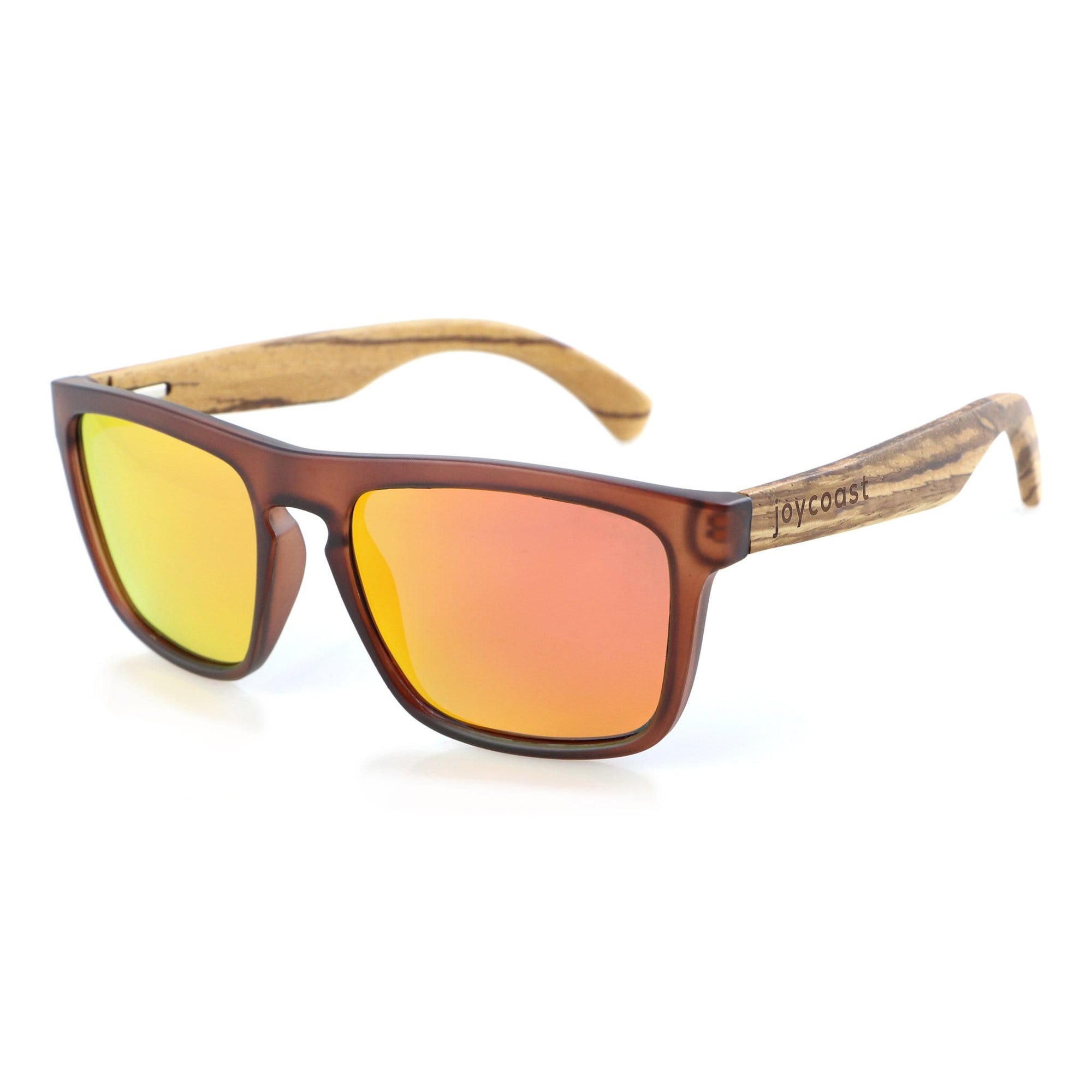 Wooden Sunglasses Flash | Zebra Wood by Groovy Groomsmen Gifts