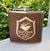 Flask Set Engraved Flask and Shot Glass Set by Groovy Groomsmen Gifts