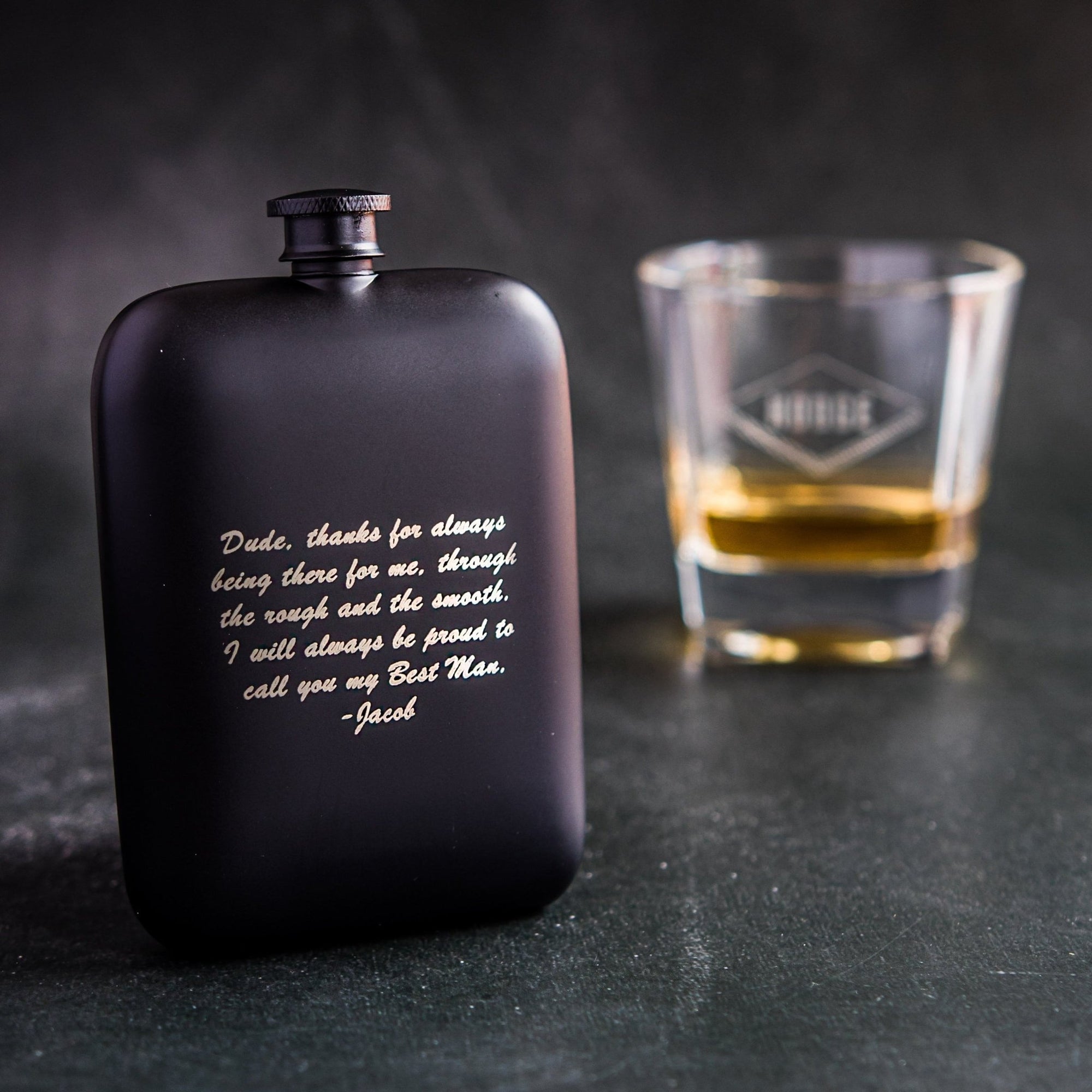 Flasks Flask & You Shall Receive by Groovy Groomsmen Gifts