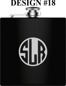 Flasks Custom Groomsmen Flask Set by Groovy Groomsmen Gifts