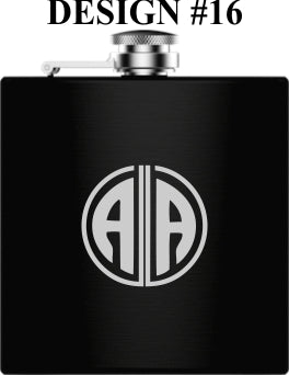 Flasks Custom Groomsmen Flask Set by Groovy Groomsmen Gifts