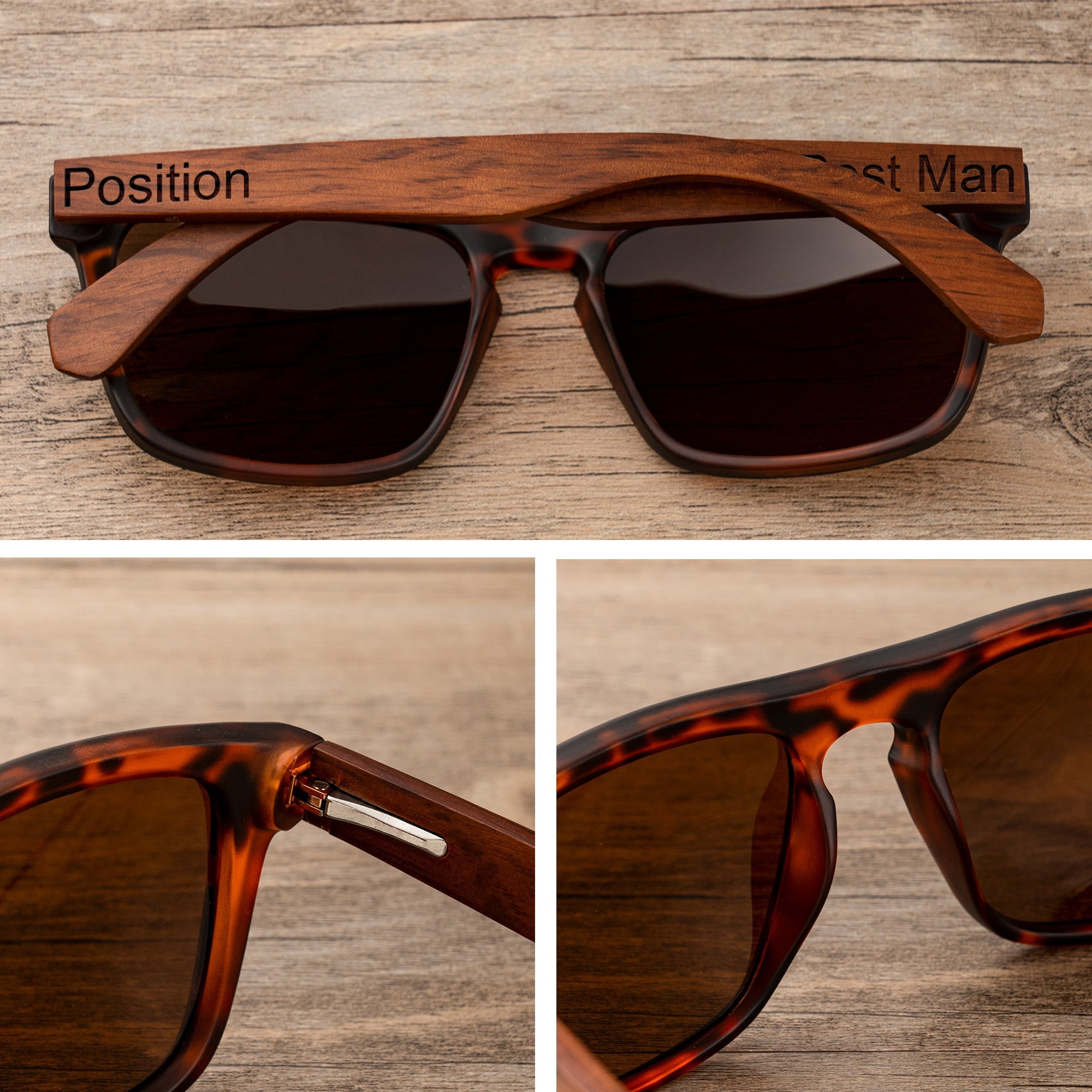 Sunglasses Forest Wayfarers by Groovy Groomsmen Gifts