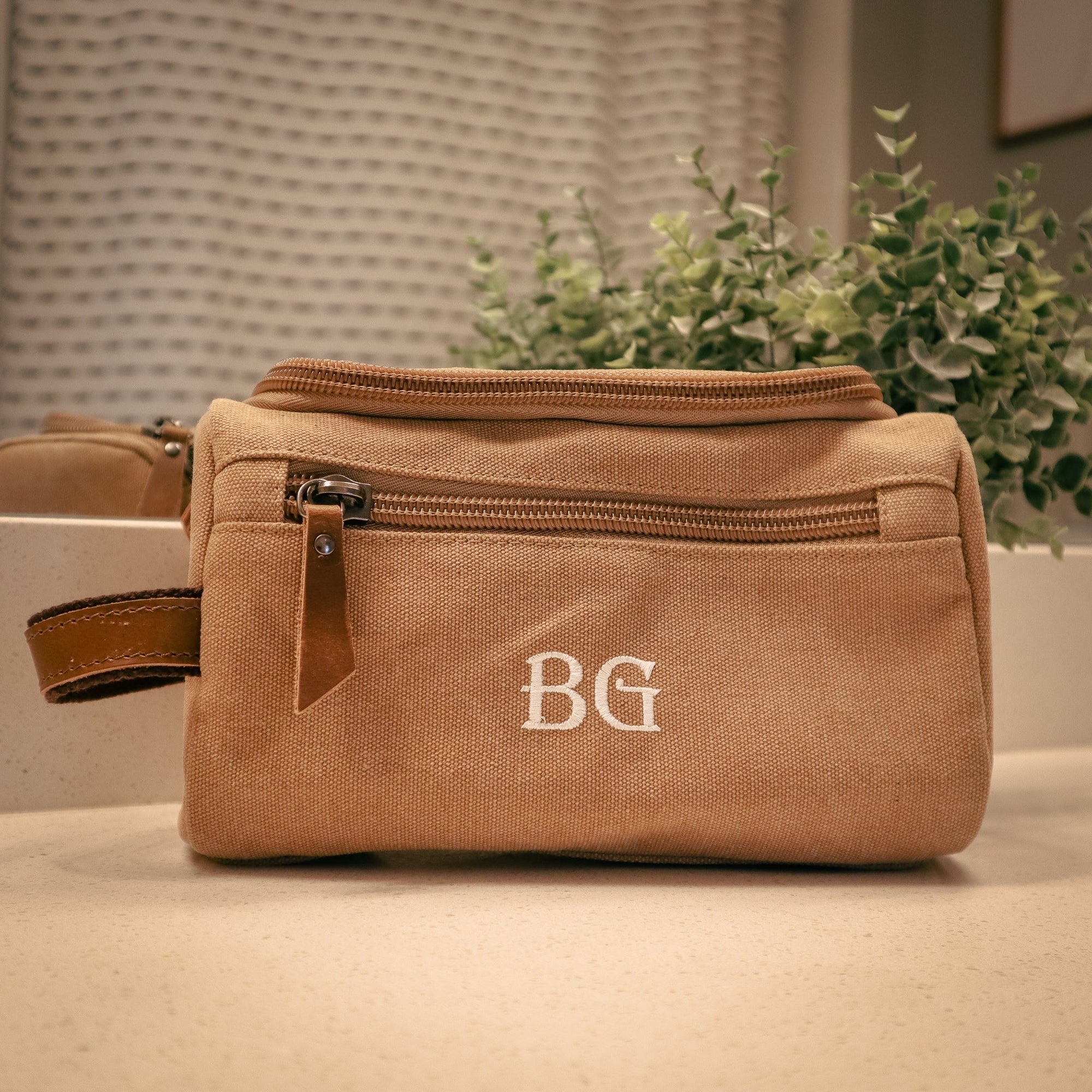 Personalized Toiletry Bag Gentleman’s Toiletry Bag by Groovy Groomsmen Gifts