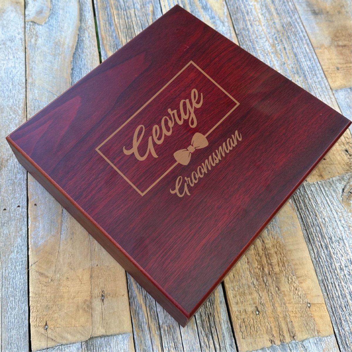 Gift Box Distinguished Groomsman Box by Groovy Groomsmen Gifts