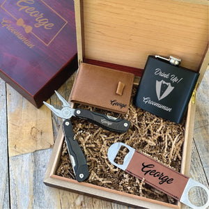 Gift Box Distinguished Groomsman Box by Groovy Groomsmen Gifts