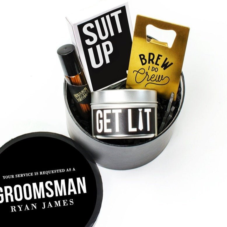 Gift Set Round Em&#39; Up by Groovy Groomsmen Gifts