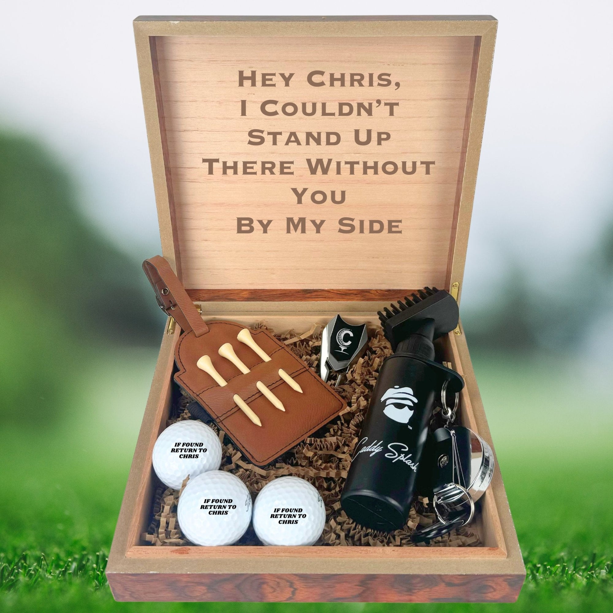 Gift Set Wedding Party Golf Gift Box by Groovy Groomsmen Gifts