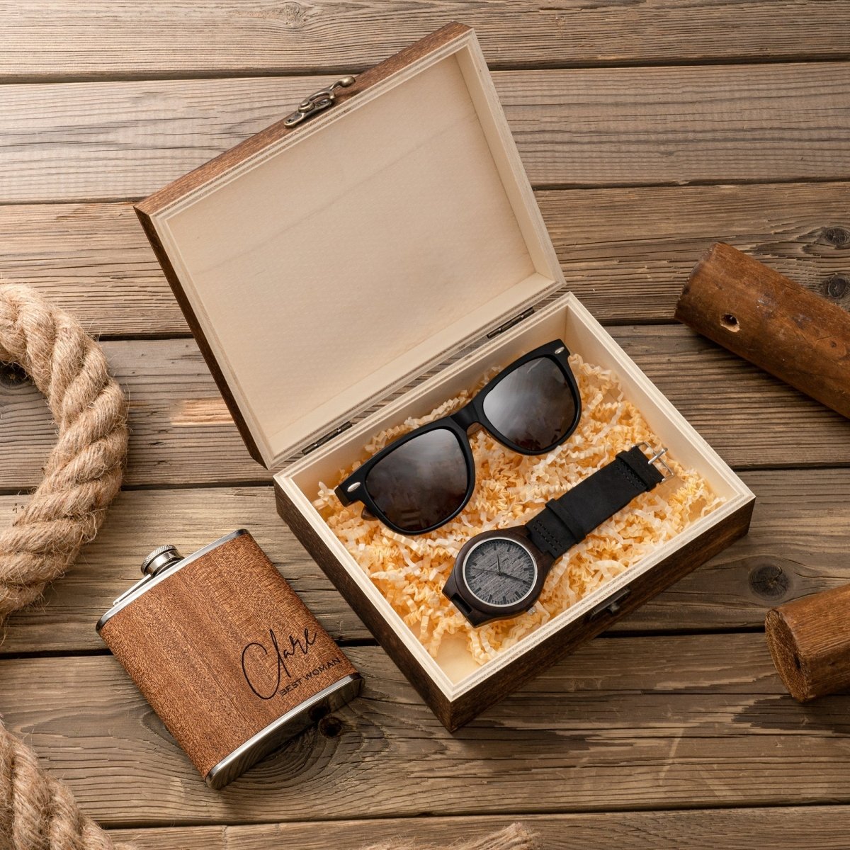 Gift Sets Sipping in Style Set by Groovy Groomsmen Gifts