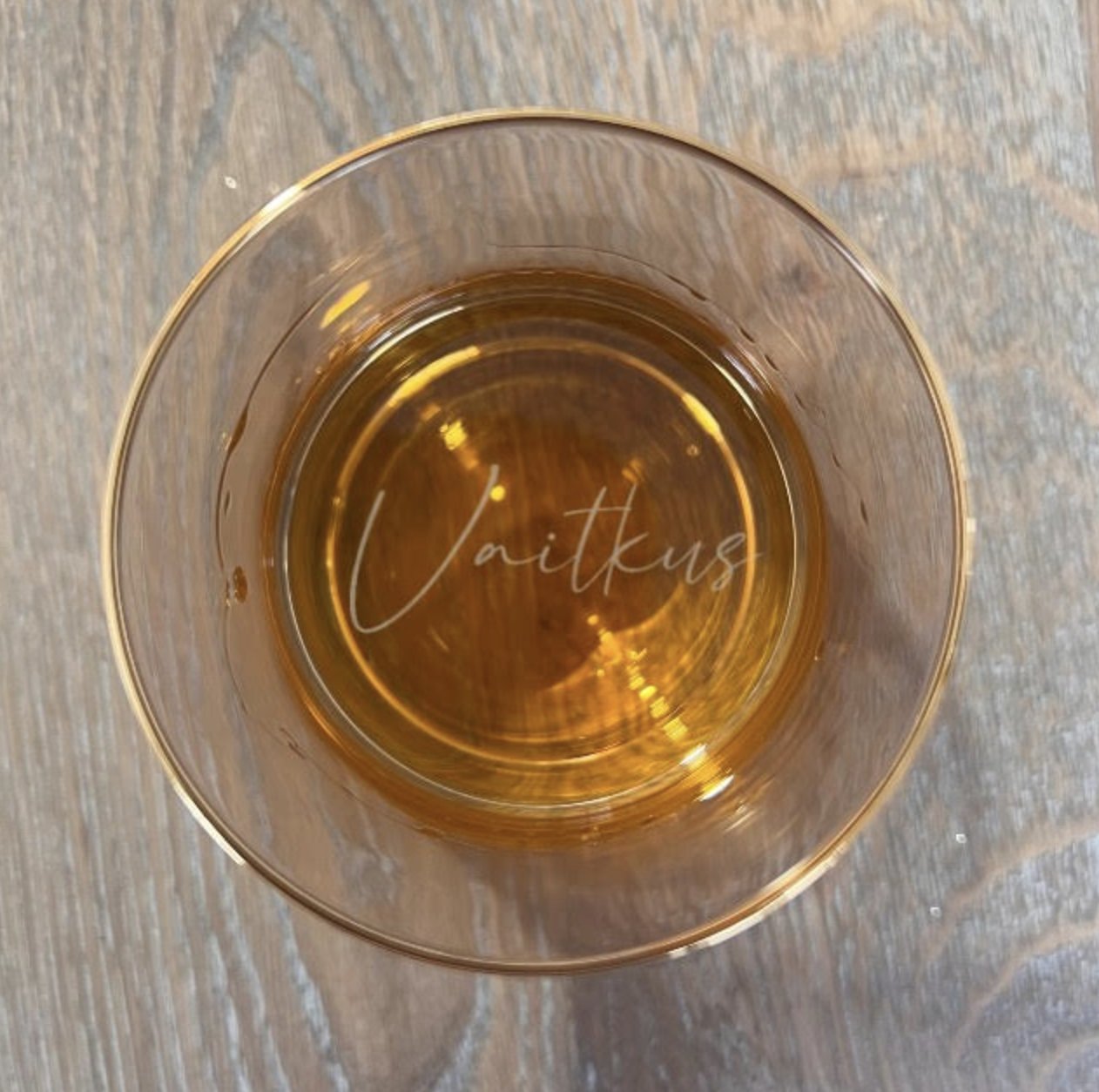 Golden Goose Whiskey Glass - Groovy Groomsmen Gifts