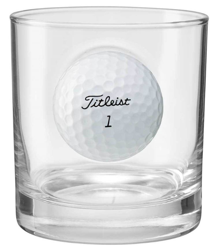 Golf Golf Ball Rocks Glass by Groovy Groomsmen Gifts