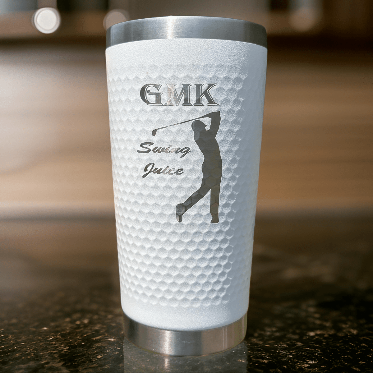 Golf Custom Golf Ball Tumbler by Groovy Groomsmen Gifts