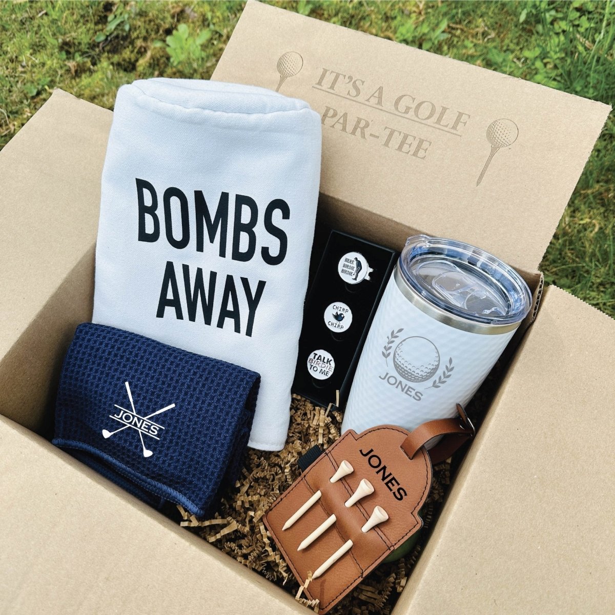 Golf Custom Golfer&#39;s Dream Gift Box by Groovy Groomsmen Gifts